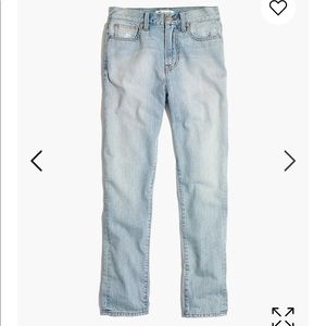 Madewell perfect summer jean